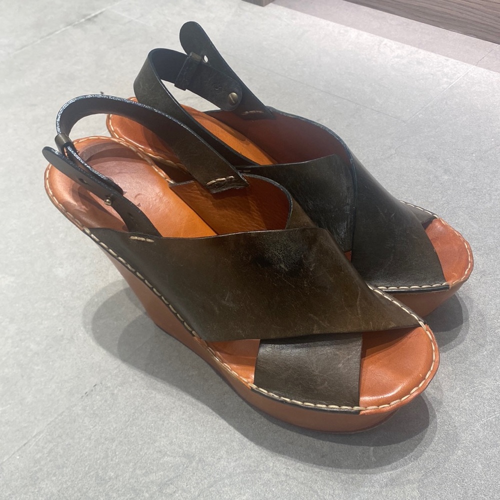 Chloe wedge sandals